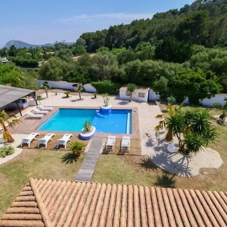 Vakantiehuis Traumfinca Pintxito, Strandnah, Xxl Pool, Klima, Schnelles Wifi, Gym,tischtennis, Volleyball