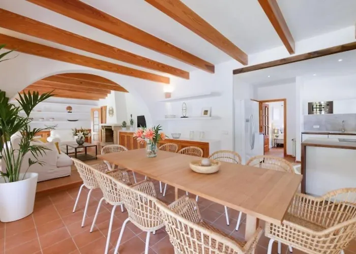 Traumfinca Pintxito, Strandnah, Xxl Pool, Klima, Schnelles Wifi, Gym,tischtennis, Volleyball * Pollença