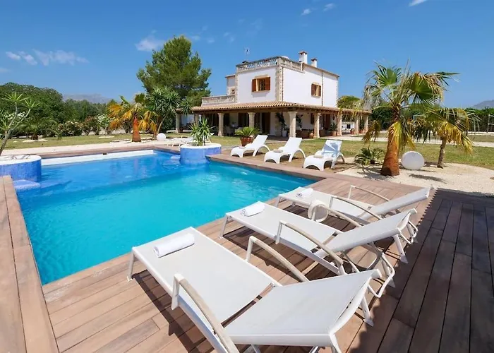 Traumfinca Pintxito, Strandnah, Xxl Pool, Klima, Schnelles Wifi, Gym,tischtennis, Volleyball Pollença