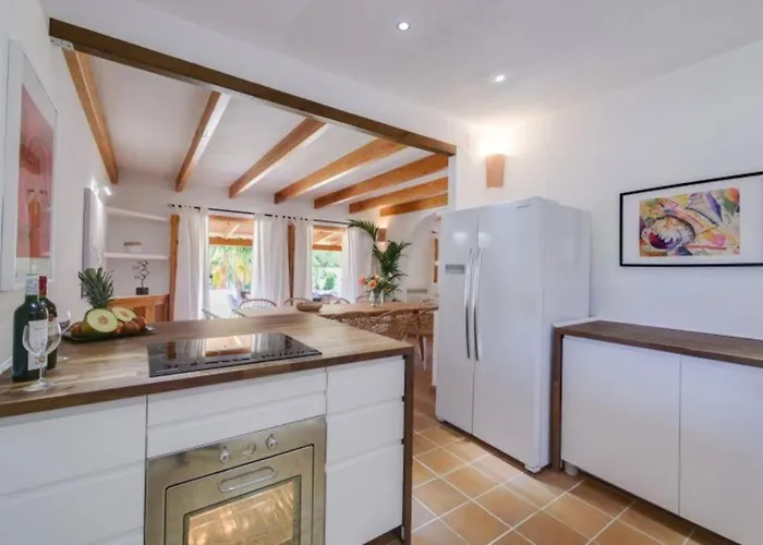 Ferienhaus Traumfinca Pintxito, Strandnah, Xxl Pool, Klima, Schnelles Wifi, Gym,tischtennis, Volleyball *